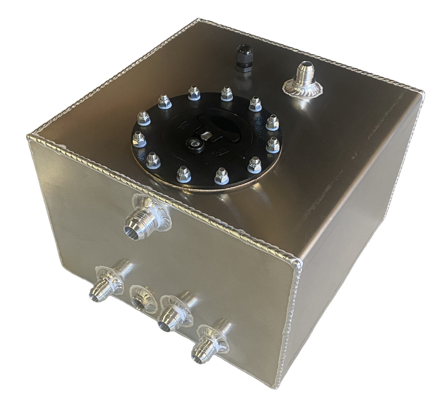5 GALLON ALUMINUM AIR / ICE FUEL COOLER TANK 2050K 12x12x8