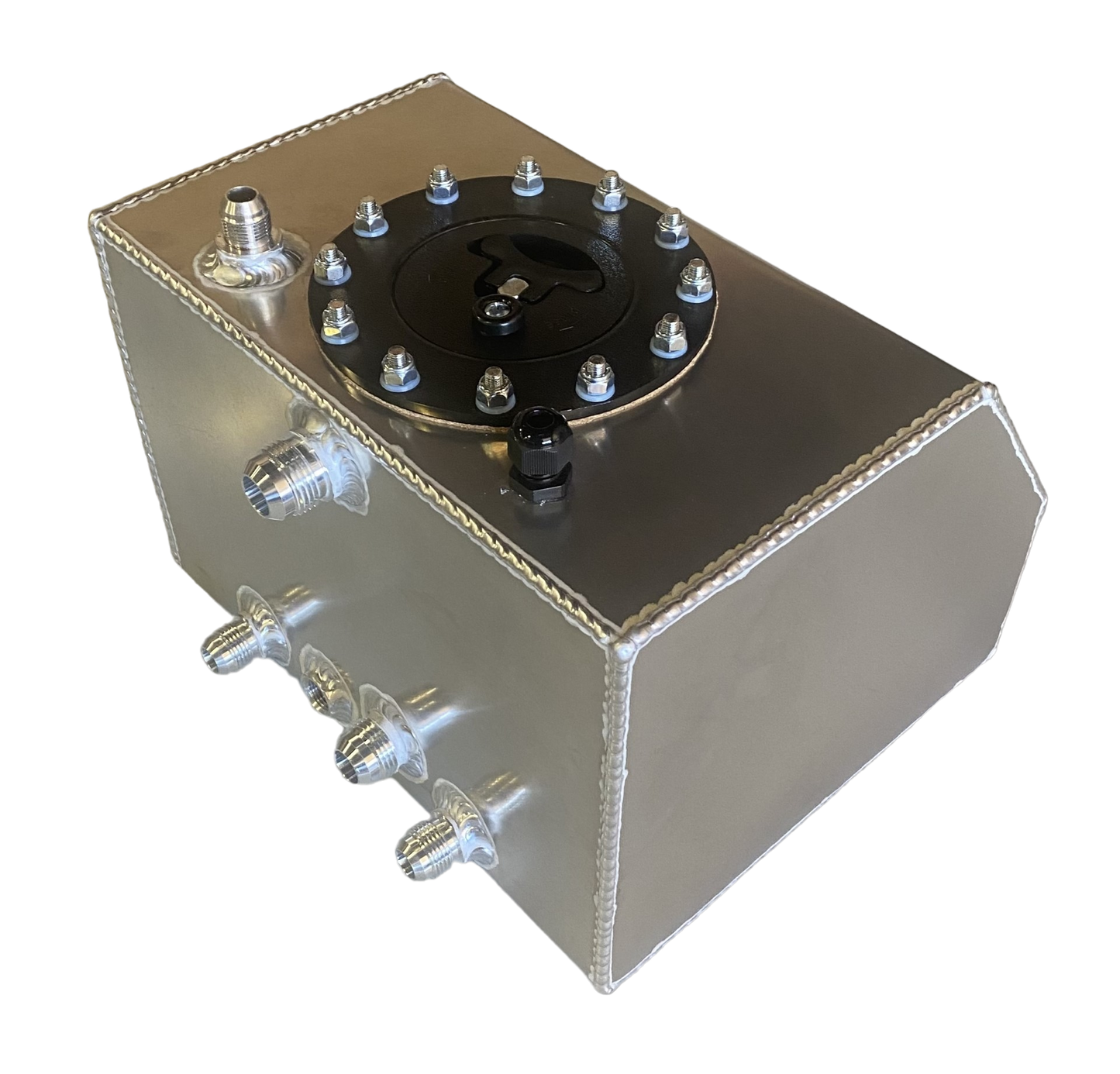 4 GALLON ALUMINUM AIR / ICE FUEL COOLER TANK 2040K 10x12x8