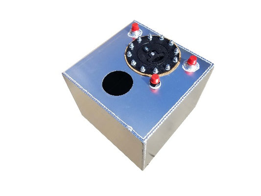 6 GALLON ALUMINUM HOLLEY PUMP READY FUEL CELL 2060H 12x12x10