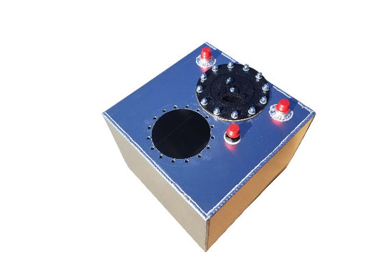 6 GALLON ALUMINUM UNIVERSAL PUMP READY FUEL CELL 2060U 13x11x10