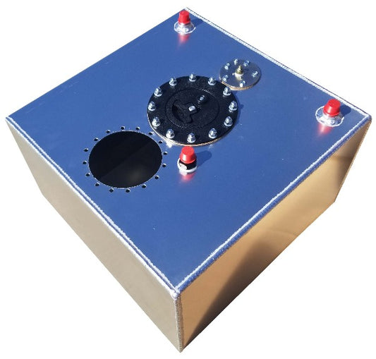 12 GALLON ALUMINUM UNIVERSAL PUMP READY FUEL CELL 2120US 17x17x10