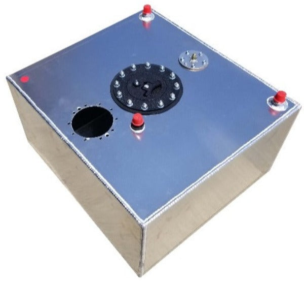 12 GALLON ALUMINUM AEROMOTIVE PUMP READY FUEL CELL 2120ZS 17x17x10