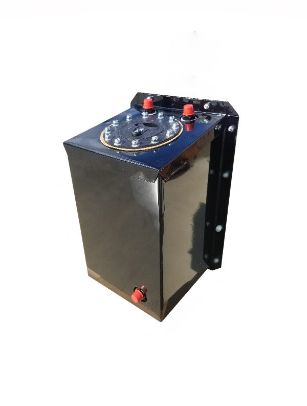 4 GALLON RCI MINI SPRINT FUEL CELL BLACK 9x9x17 1042CD