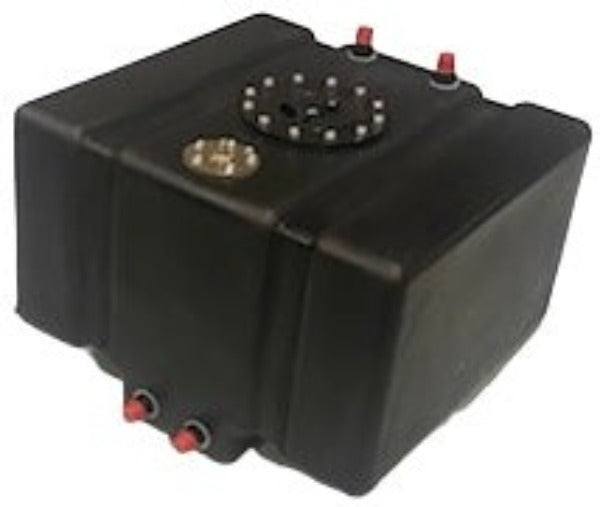 12 GALLON POLYETHYLENE FUEL CELL 17.5x16x10 WITH 0 to 90 OHM SENDING UNIT